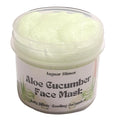🥒 Aloe Cucumber Face Mask – Pastel Green Jelly Slime | Aloe Cucumber Scented
