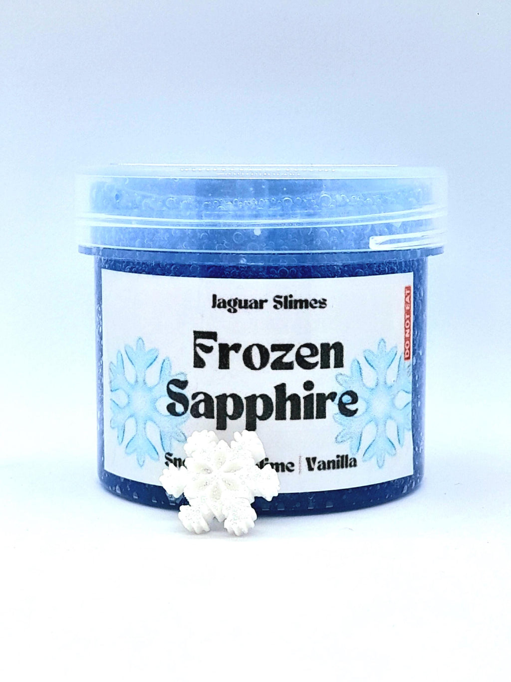 Frozen Sapphire – Royal Blue Snow Fizz Slime