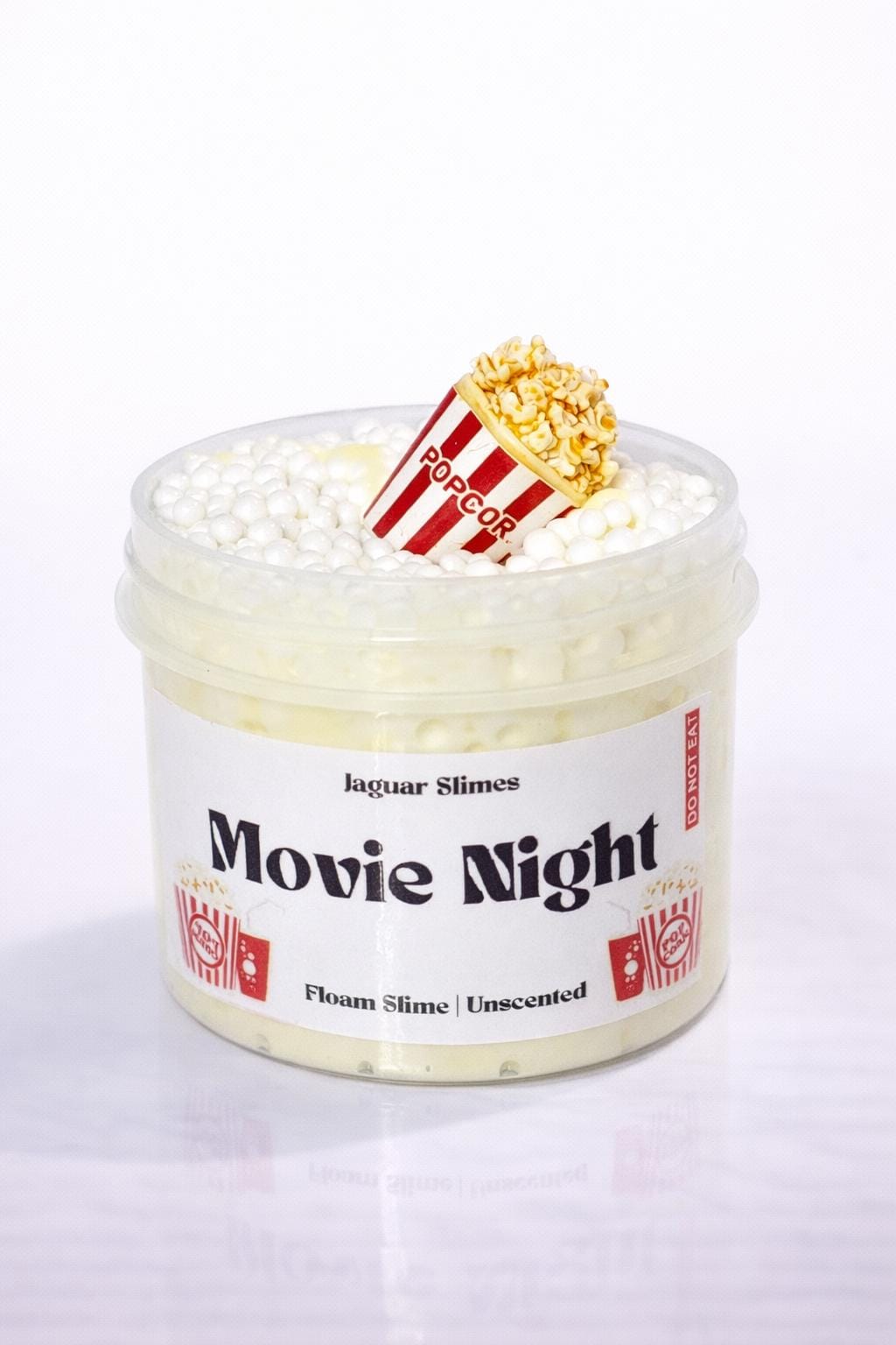 Movie Night – Pastel Yellow Floam Slime | Salted Caramel