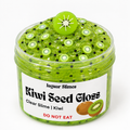 Kiwi Seed Gloss - Clear Slime