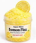 Lemon Fizz – Yellow Lemon Snow Fizz Slime